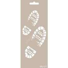 Cadence MU21 10x25 cm Mix Media Stencil Şablon