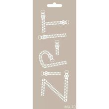 Cadence MU70 10x25 cm Mix Media Stencil Şablon