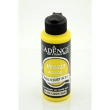 Cadence Multi Surface H008 Limon Sarı 120ml Hibrit Boya