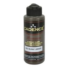 Cadence Premium Burnt Umber 120 ML Akrilik Boya