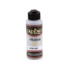 Cadence Premium Gri 120 ml Akrilik Boya