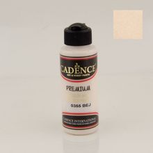 Cadence Premium Sahra Bej 120 ml Akrilik Boya