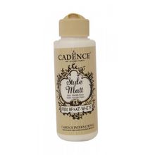 Cadence S9001 Beyaz Mat 120 ml Akrilik Boya