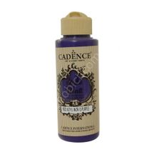 Cadence S9021 Koyu Mor Mat 120 ml Akrilik Boya
