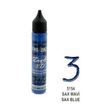 Cadence Sax Mavi 3D Boyutlu 25ml Boncuk Boya