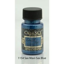 Cadence Sax Mavi Dora Metalik 50ml Kumaş Boyası