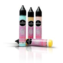 Cadence Şeffaf Mavi Renkli İnciler Boyutlu 25ml Boncuk Boya