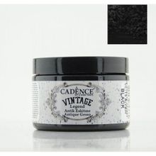 Cadence Siyah Vintage Legend 150ml Eskitme Boya
