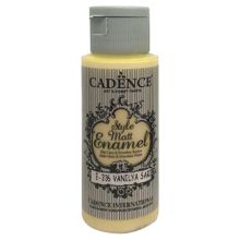 Cadence Style 59Ml. E-336 Vanilya Sarı Matt Enamel Cam Boyası