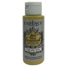 Cadence Style 59Ml. E-358 Sarı Yeşil Matt Enamel Cam Boyası