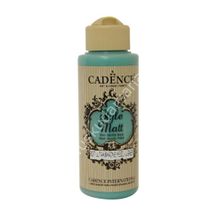 Cadence Style Matt 120 ml 9037 Ultramarin Yeşil Akrilik Boya