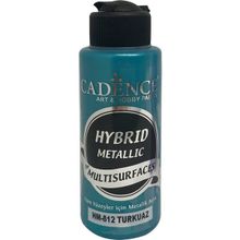 Cadence Turkuaz Metalik Multisurface 120 ml Hibrit Boya