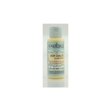 Cadence Vanilya Sarı Very Chalky Enamel Cam 59ml Seramik Boya
