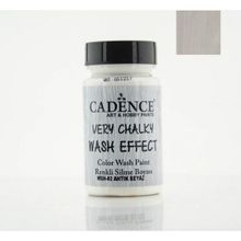 Cadence Very Chalky Wash Efekt Boya 90ml Antik Beyaz Gümüş