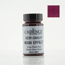 Cadence Very Chalky Wash Efekt Boya 90ml Bordo