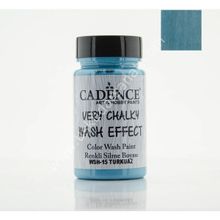 Cadence Very Chalky Wash Efekt Boya 90ml Turkuaz Koyu Turkuaz