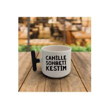 Cahille Sohbeti Kestim Baskılı Kupa