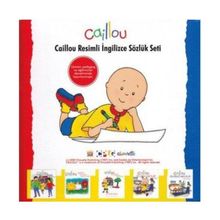 Caillou Resimli İngilizce Sözlük Seti