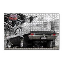 Cakapuzzle 1969 Chevrolet Nova Arka Görünüş 120 Parça Ahşap Puzzle
