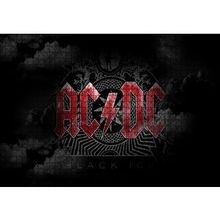 Cakapuzzle ACDC Logo Karanlık Mod 120 Parça Ahşap Puzzle