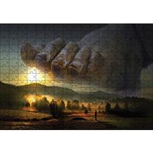 Cakapuzzle Adam Doğa Ayak Gücü 120 Parça Ahşap Puzzle