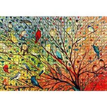 Cakapuzzle Ağaçta Rengarenk 27 Kuş 120 Parça Ahşap Puzzle