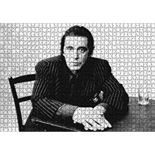Cakapuzzle Al Pacino Baba Filminden Çizgili Ceket 120 Parça Ahşap Puzzle