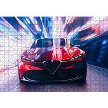 Cakapuzzle Alfa Romeo Zagato 120 Parça Ahşap Puzzle