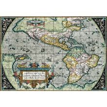 Cakapuzzle Amerikanın İlk Haritası 1570 Görsel 120 Parça Ahşap Puzzle