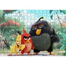 Cakapuzzle Angry Birds Çizgi Film 120 Parça Ahşap Puzzle