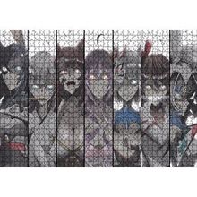 Cakapuzzle Anime Karakteri Kızlar Bir Arada 120 Parça Ahşap Puzzle