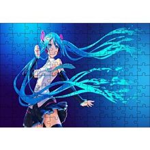Cakapuzzle Anime Kız Uzun Saçlı 120 Parça Ahşap Puzzle
