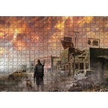 Cakapuzzle Apocalypse Oyun Görseli 120 Parça Ahşap Puzzle