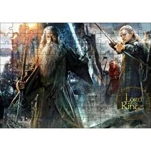 Cakapuzzle Aragorn Frodo Baggins Gandalf Gimli Leolas 120 Parça Ahşap Puzzle