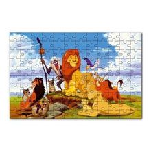 Cakapuzzle Aslan Kral Çizgi Filmler Disney 120 Parça Ahşap Puzzle
