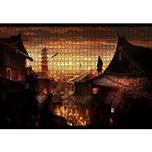 Cakapuzzle Assassins Creed 5 Günbatımı ve Çatılardaki Suikastçi 120 Parça Ahşap Puzzle