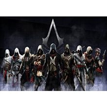 Cakapuzzle Assassins Creed Tüm Suikastçiler 120 Parça Ahşap Puzzle