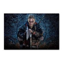 Cakapuzzle Assassins Creed Valhalla Savaşçı Görseli 120 Parça Ahşap Puzzle