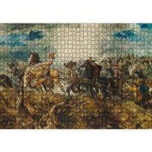 Cakapuzzle Atlı Savaşçılar 120 Parça Ahşap Puzzle