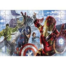 Cakapuzzle Avengers Captain America Tam Kadro 120 Parça Puzzle
