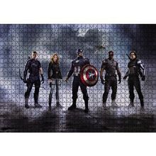 Cakapuzzle Avengers Civil War Kahramanlar 120 Parça Ahşap Puzzle