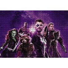 Cakapuzzle Avengers Rakun Thor Groot 120 Parça Ahşap Puzzle