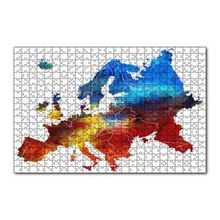 Cakapuzzle Avrupa Haritası 120 Parça Ahşap Puzzle