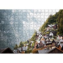 Cakapuzzle Avusturya Dağlarında Masalsı Evler 120 Parça Ahşap Puzzle