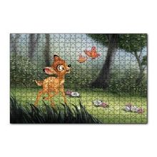 Cakapuzzle Bambi ve Kelebekler 120 Parça Ahşap Puzzle