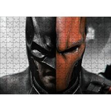 Cakapuzzle Batman Deathstrokea Karşı 120 Parça Ahşap Puzzle