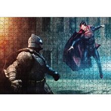 Cakapuzzle Batman ve Superman Mücadelesi 120 Parça Ahşap Puzzle