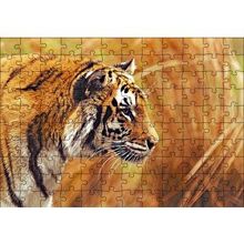 Cakapuzzle Bengal Kaplanı 120 Parça Ahşap Puzzle