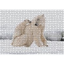 Cakapuzzle Beyaz Ayı Ailesi Kutup 120 Parça Ahşap Puzzle