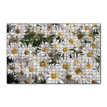 Cakapuzzle Beyaz Büyük Papatyalar 120 Parça Ahşap Puzzle